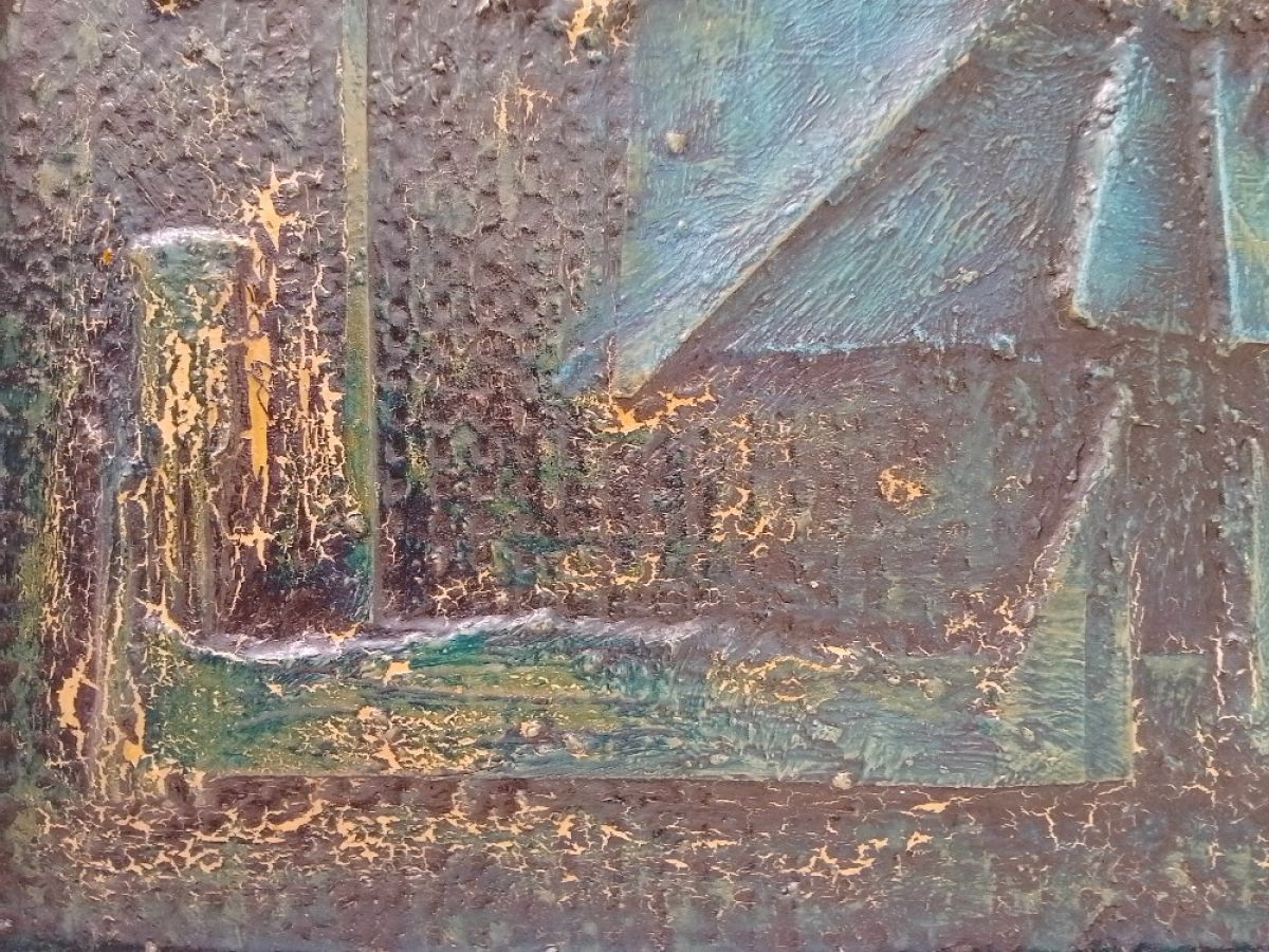 detail poškození